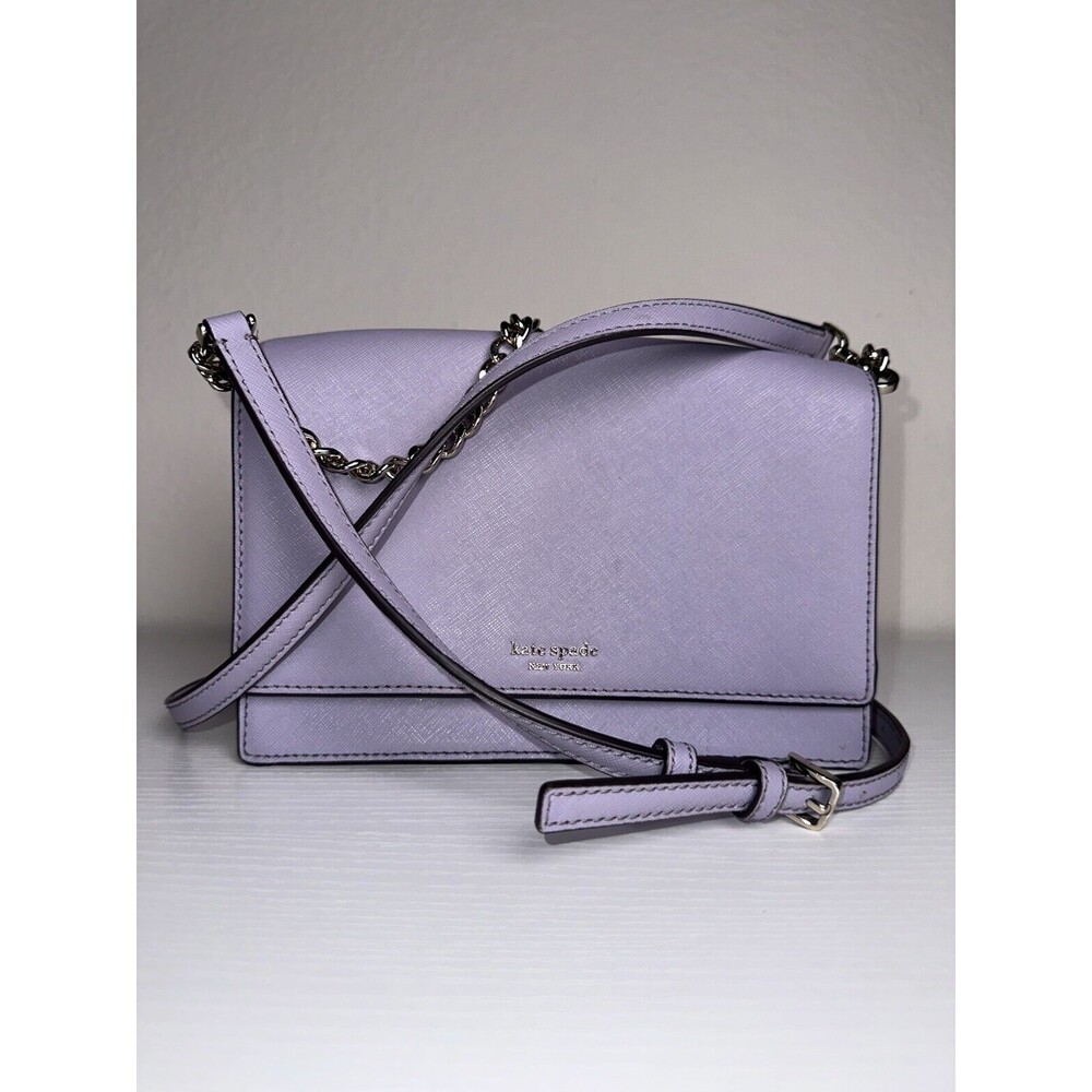Kate Spade new york Lavender Small Crossbody Chain Strap Detachable Magnetic